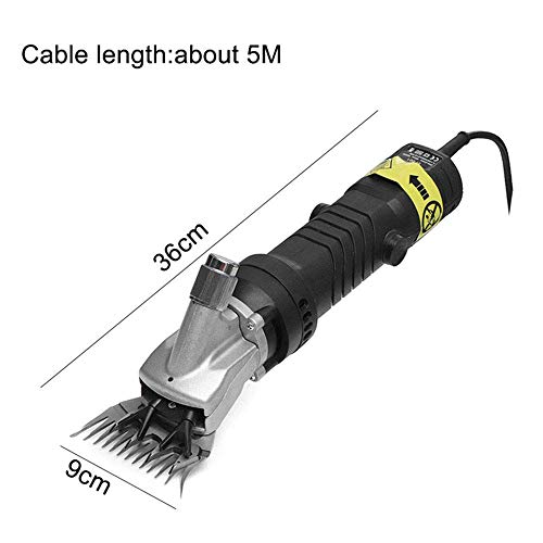 FENGFENGGUO Cortapelos de Oveja, Tijeras portátiles para ovejas, Equipo de esquila, Muy Adecuado para Reparar ovejas, Vacas, Perros Grandes y medianos y Otros Animales de Pelo Grueso