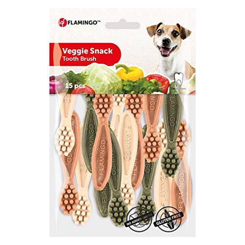 Flamingo F Veggie Cepillo Dental 12,5CM 4PZS Mix