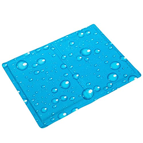 Flashing Almohadilla de gel frío para mascotas Alivio del calor Verano suave Estera de enfriamiento para perros Cool Down Pet Ice Pad Colchón Pet Cool Mat Cama Gatos Cojín Pet Cooling