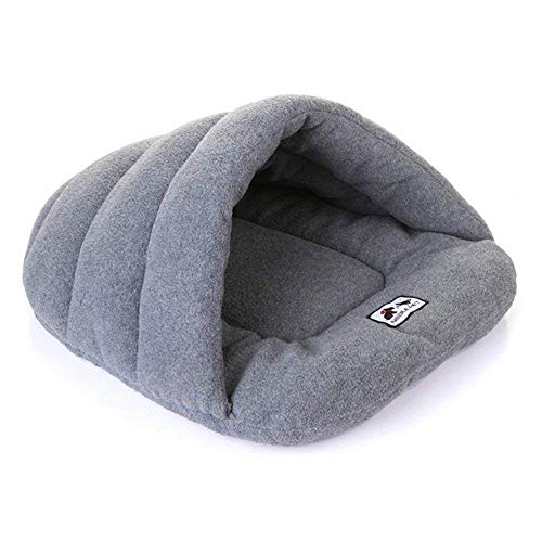 Fliyeong - Calentador de Cama para Mascotas pequeñas, para Perros, Gatos y Perros pequeños, Color Gris