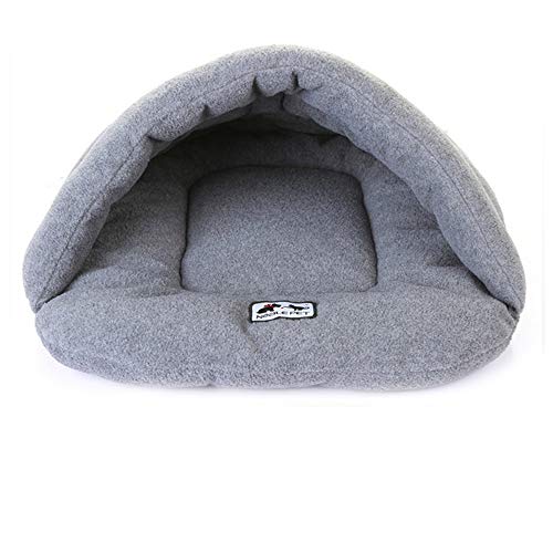 Fliyeong - Calentador de Cama para Mascotas pequeñas, para Perros, Gatos y Perros pequeños, Color Gris