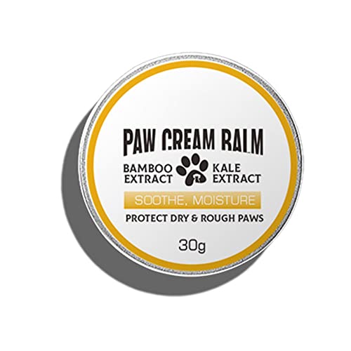 flou Paw Soother Dog Paw Balm, Pet Pad Relief Chupete Hidratante Protección Cera, All Weather Foot Butter Cura Reparaciones, Cura Almohadillas Secas Agrietadas Irritadas