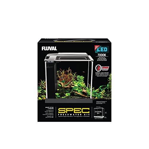 Fluval Conjunto de Acuario Spec III, 9,8 l