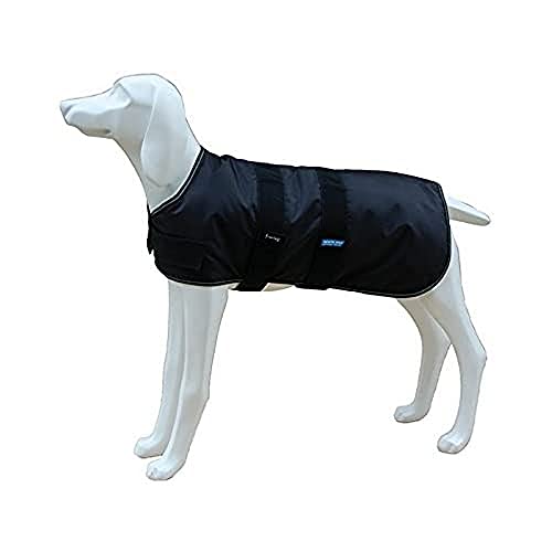 Freedog FD5000961 - Abrigo Impermeable, para Perro, Color Negro