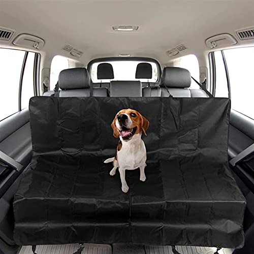 Funda de asiento de coche de mascotas caliente, cubierta de asiento de coche for perros Transporte de mascotas a prueba de agua Estera de gato Hamaca de viaje Tronco de viaje Asiento trasero trasero f