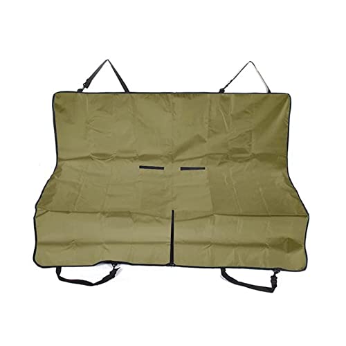 Funda de asiento de coche de mascotas caliente, cubierta de asiento de coche for perros Transporte de mascotas a prueba de agua Estera de gato Hamaca de viaje Tronco de viaje Asiento trasero trasero f