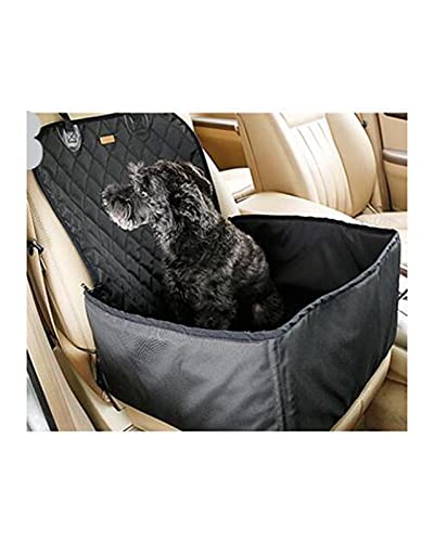 Funda para asiento elevador de coche para mascotas, impermeable, ajustable, hamaca plegable, cesta para equipaje para mascotas, malla de verano, transpirable, multifunción, cama para cachorros, casa(