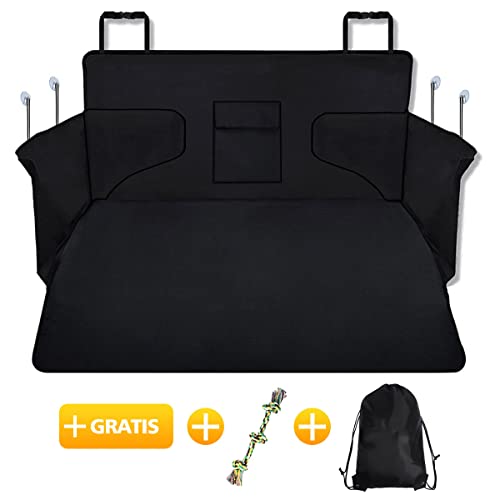 Funda para Maletero de Coche para Perros, 185 x 105 x 36cm Protector para Maletero de Coche Impermeable Antideslizante Cubierta Maletero Esterilla de Protección del Tronco