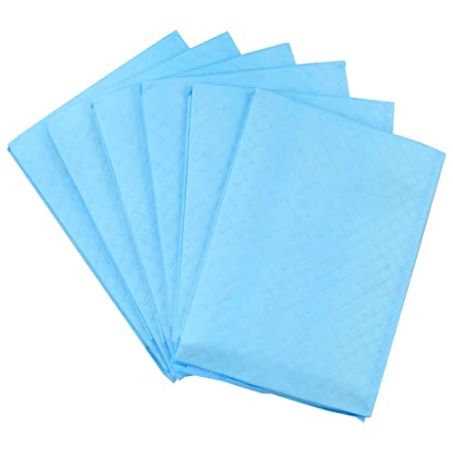 Gecheer Almohadilla Absorbente para 400 Unidades de Polvo para Mascotas Hecha de lámina Superior no Tejida y Pulpa de Pelusa y lámina Posterior de película de PE 60x45 cm