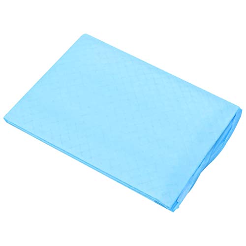 Gecheer Almohadilla Absorbente para 400 Unidades de Polvo para Mascotas Hecha de lámina Superior no Tejida y Pulpa de Pelusa y lámina Posterior de película de PE 60x45 cm