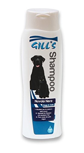 GILL'S CHAMPU para Mascotas Pelo Negro 200ML