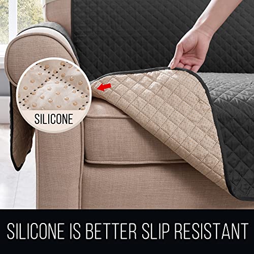 GNEHCUY Funda De Sofá,Cubre Sofá Cubierta de sofá reclinable Pet Perro Dog Protector DE Mat Protector ELÁSTICO Sofa Cubierta Cubierta A Prueba de Agua Protector de Muebles Acolchados