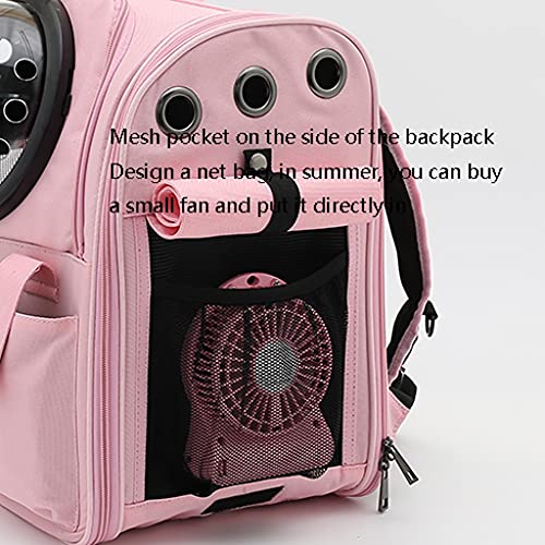 GTCE Paquete de Soporte de Mascotas de Gran Capacidad, cápsula de Espacio Lindo Limpio portátil de Doble Hombro portátil Bolsa de Mascotas, Adecuado para Personas con Mascotas Viaje (Color : Type B)