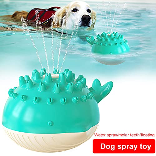 GYAM 4Pcs Juguete para Perros, Juguete Eléctrico para Bañarse En El Agua Juguetes para Perros Bolas Que Flotan En La Piscina Juego Acuático De Verano,C