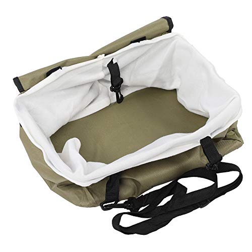 Haokaini Asiento de Coche para Perros Soft Car Booster with Seat Belt Tether Outdoors Portable Travel Dog House Sofa Pet Puppy Bag Carrier for Dog Gato para Mirar Alrededor 33X27x19cm