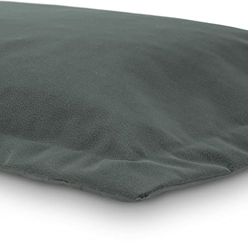 HAPPERS Cama para Perros Grandes. Tejido Aquaclean Desenfundable en Color Gris y Talla XL