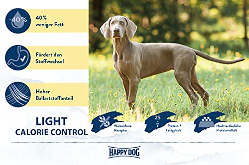 Happy Dog Fit & Well Light Calorie Control Comida para Perros - 4000 gr