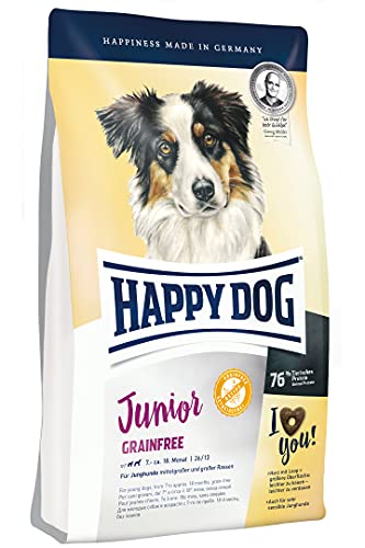 Happy Dog Junior Grain Free Comida para Perros - 1000 gr