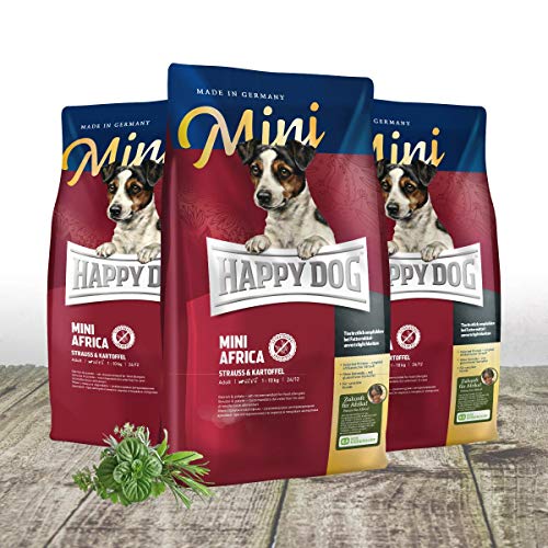 Happy Dog Mini Africa 4 kg + 1 x tjure pequeño racker