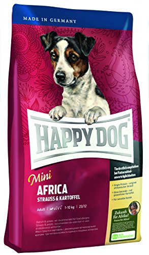 Happy Dog - Mini Comida Seca de Avestruz y Patata para África