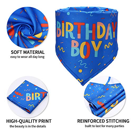 HAPPY HACHI Cumpleaños Bandana Perro Pañuelo Perrito Suave Adorable Bufandas Perro Hembra Macho Pequeño Grande Decoración Fiesta Regalo De Cumpleaños