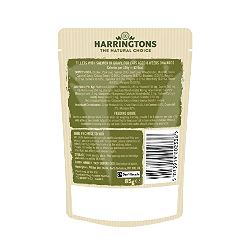 Harrington Comida para Gatos Completa con Pollo y arroz, 2 kg