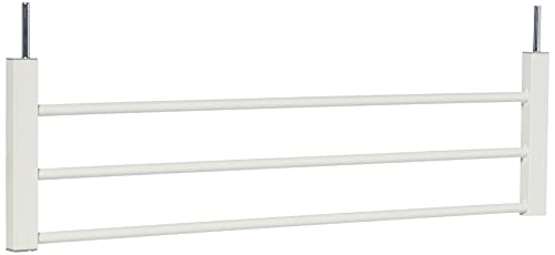 Hauck Extensión 21 cm para Barrera de Seguridad de Niños para Puertas y Escaleras Open N Stop, Open N Stop KD, Autoclose N Stop 2, Clear Step, Stop N Safe 2, Sin Agujeros, Metal Blanco