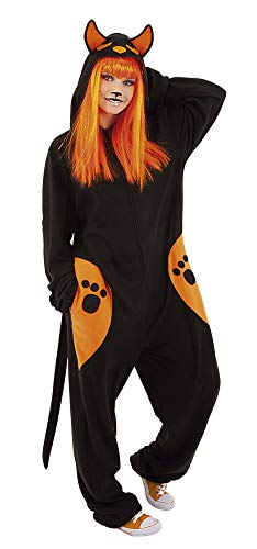 Haunted House- Gato Negro Disfraz Kigu Black Cat Ad (Rubies S8452)