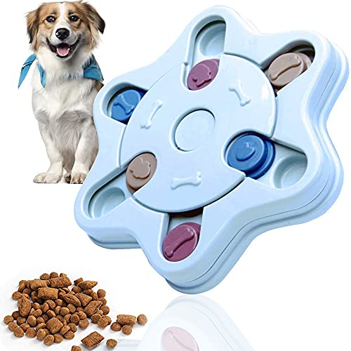 HautStore Uguetes del Alimentador del Rompecabezas del Perro, Juguete de Puzle para Perros olfatea la Alfombra Interactivo Dispensador de Premios para Perrito para Cachorros Toys con Antideslizante