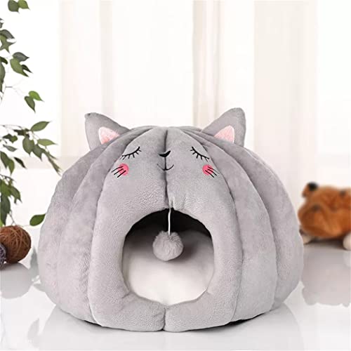 Hbao Cama para Perros, Perrera para Mascotas, Cama para Perros, Cama De Perrera Cálida para Invierno, Accesorios para Perros, Carpa para Perros Pequeños Y Medianos, Casa (Color : A, Size : M Code)