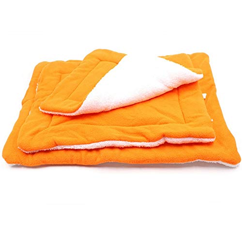 HEELPPO Colchon Perro Grande Cojin Perro Colchoneta Perro Colchon para Perros Colchon Perro Impermeable Colchoneta Perro Grande Mantas para Perros Cama Perro Grande Lavable Orange,s