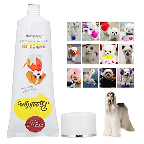 Herramienta para teñir el cabello para mascotas, ecológica, inofensiva, para teñir el cabello para mascotas, marrón chocolate, de larga duración, más brillo para suavizar el(Chocolate brown)