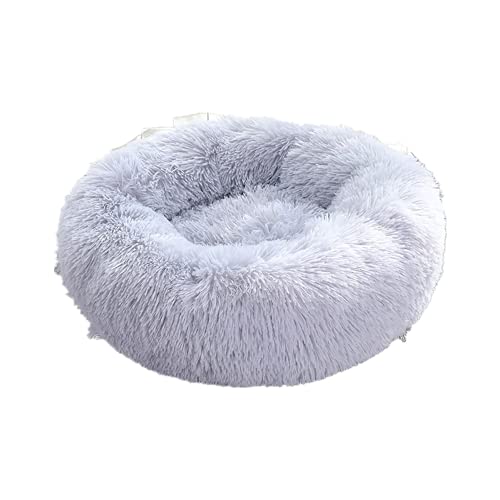 HFDDF Perrito Perrito, para Perros Grandes Cama para Perros Larga Peluche De Espeluznante Canasta Calmante Mascota Casera Suave Mullido Almohada para Dormir,Type 4,80CM