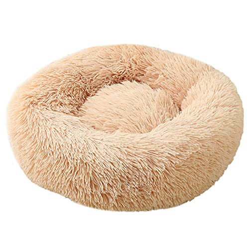 HFDDF Perrito Perrito, para Perros Grandes Cama para Perros Larga Peluche De Espeluznante Canasta Calmante Mascota Casera Suave Mullido Almohada para Dormir,Type 4,80CM