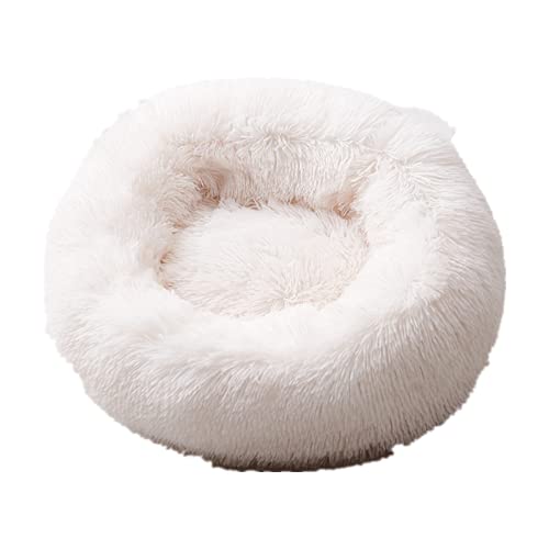 HFDDF Perrito Perrito, para Perros Grandes Cama para Perros Larga Peluche De Espeluznante Canasta Calmante Mascota Casera Suave Mullido Almohada para Dormir,Type 4,80CM