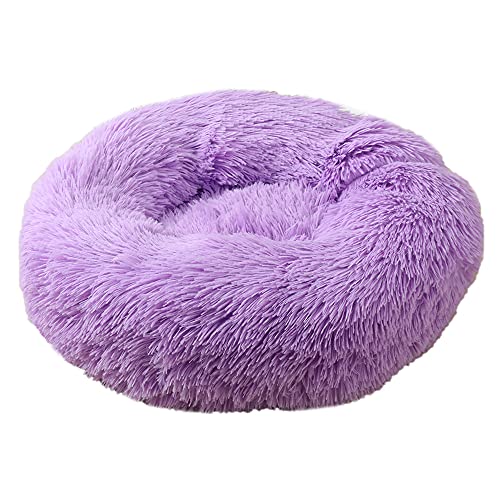 HFDDF Perrito Perrito, para Perros Grandes Cama para Perros Larga Peluche De Espeluznante Canasta Calmante Mascota Casera Suave Mullido Almohada para Dormir,Type 5,50CM