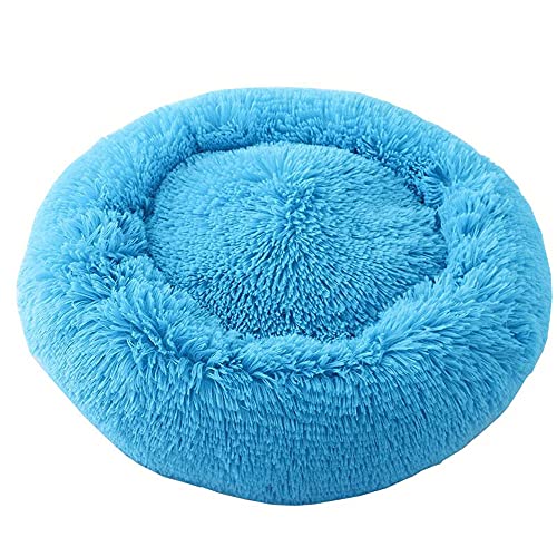 HFDDF Perrito Perrito, para Perros Grandes Cama para Perros Larga Peluche De Espeluznante Canasta Calmante Mascota Casera Suave Mullido Almohada para Dormir,Type 5,50CM