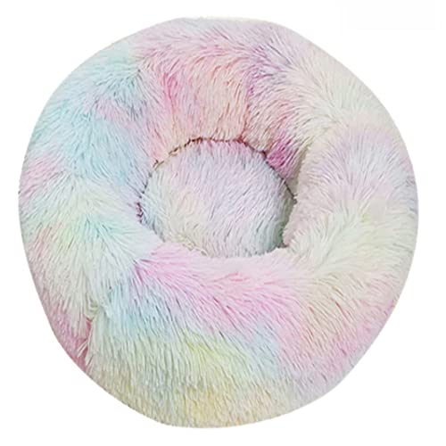 HFDDF Perrito Perrito, para Perros Grandes Cama para Perros Larga Peluche De Espeluznante Canasta Calmante Mascota Casera Suave Mullido Almohada para Dormir,Type 5,50CM