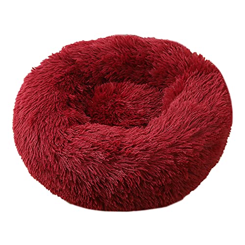 HFDDF Perrito Perrito, para Perros Grandes Cama para Perros Larga Peluche De Espeluznante Canasta Calmante Mascota Casera Suave Mullido Almohada para Dormir,Type 5,60CM