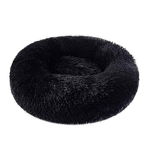 HFDDF Perrito Perritos, para Pequeños Perros Grandes Donuts Cama De Perro Canasta Cama con Calma Honenmand Pet Kennel Cats Vegano Piel Donut Abrazos,Type 3,80CM