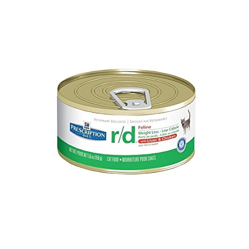 Hills Pet Nutrition S.L. PD Feline R/D TR 24Lata/156G 9454Fe Hills 5000 g