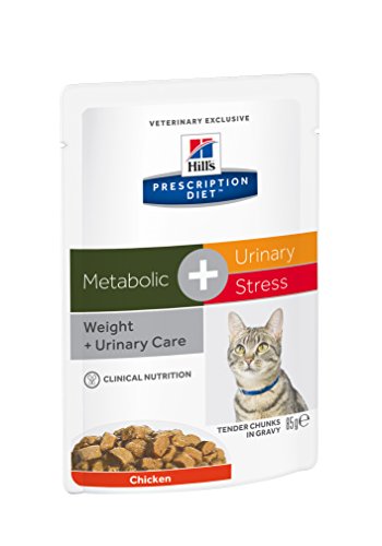 HILLS PRES. DIET FELINE METABOLIC +URINARY STRESS SOBRE 85G