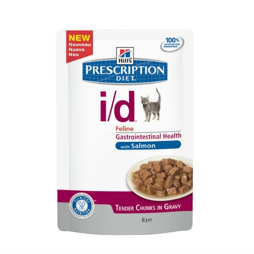 Hill's Prescription Diet Feline i/d Bolsa Multicare con Salmón 12 x 85g