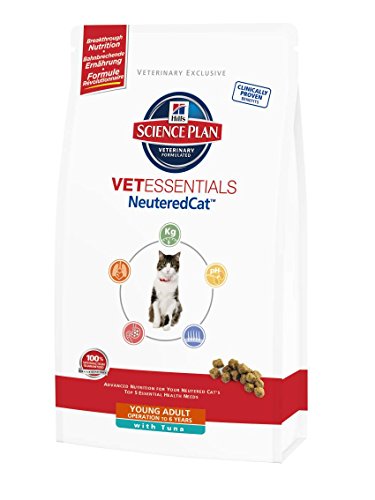 Hills Scie Hsp Feline Young Adult Vetessentials Neutered Atun 3Kg 3000 g