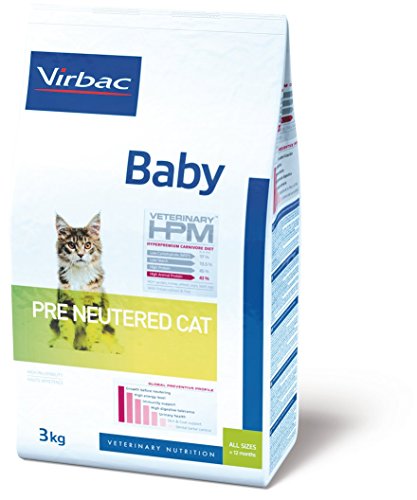 Hpm Virbac Feline Baby Pre Neutered 3Kg 3100 g