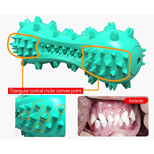 HTQ Juguete Masticable y Molar para Perros, Juguete Interactivo Perro, Caucho Natural, Seguro y Duradero, Compañía Excelente de Perros