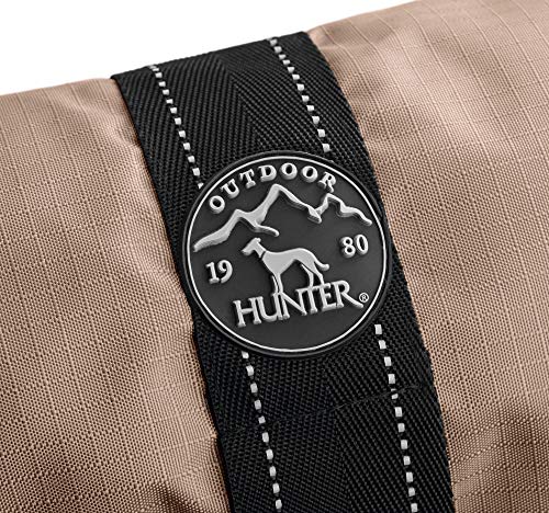 Hunter 62928, Abrigo para perro Denali, Gris Pardo, 50 cm