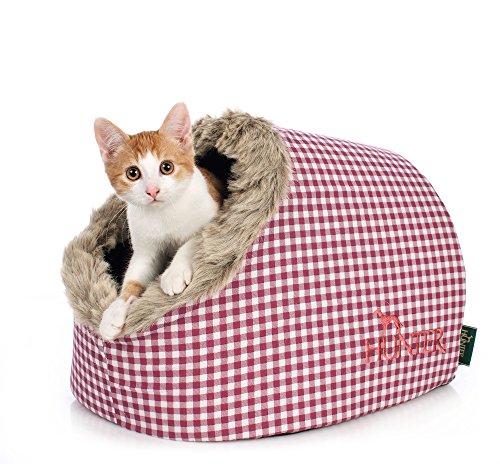 Hunter - Cueva Astana Para Gatos 38X40X27Cm Rojo