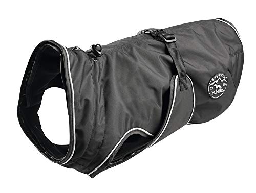 HUNTER Uppsala - Abrigo para Perro, 40 cm, Color Negro