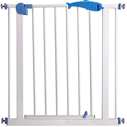 Huo Perro Casero Cierre Automático Bebé Barrera de Seguridad Door Bar Súper Gran Puerta for Mascotas Escaleras Presión Aislamiento Montaje En Puerta (Size : 190-199cm)